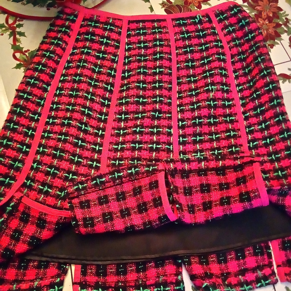 Silk Land midi skirt